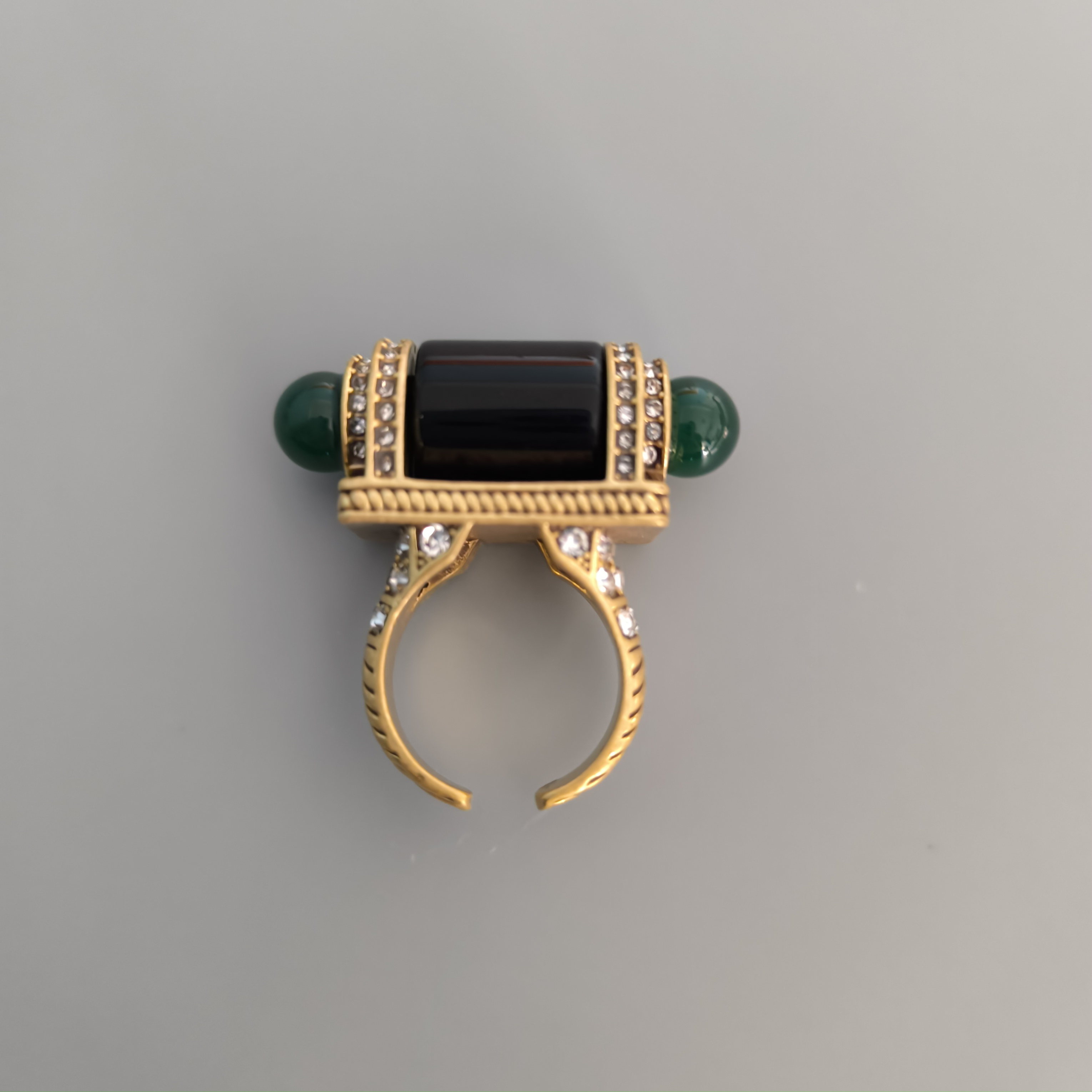  personality artificial diamonds ring for man lady