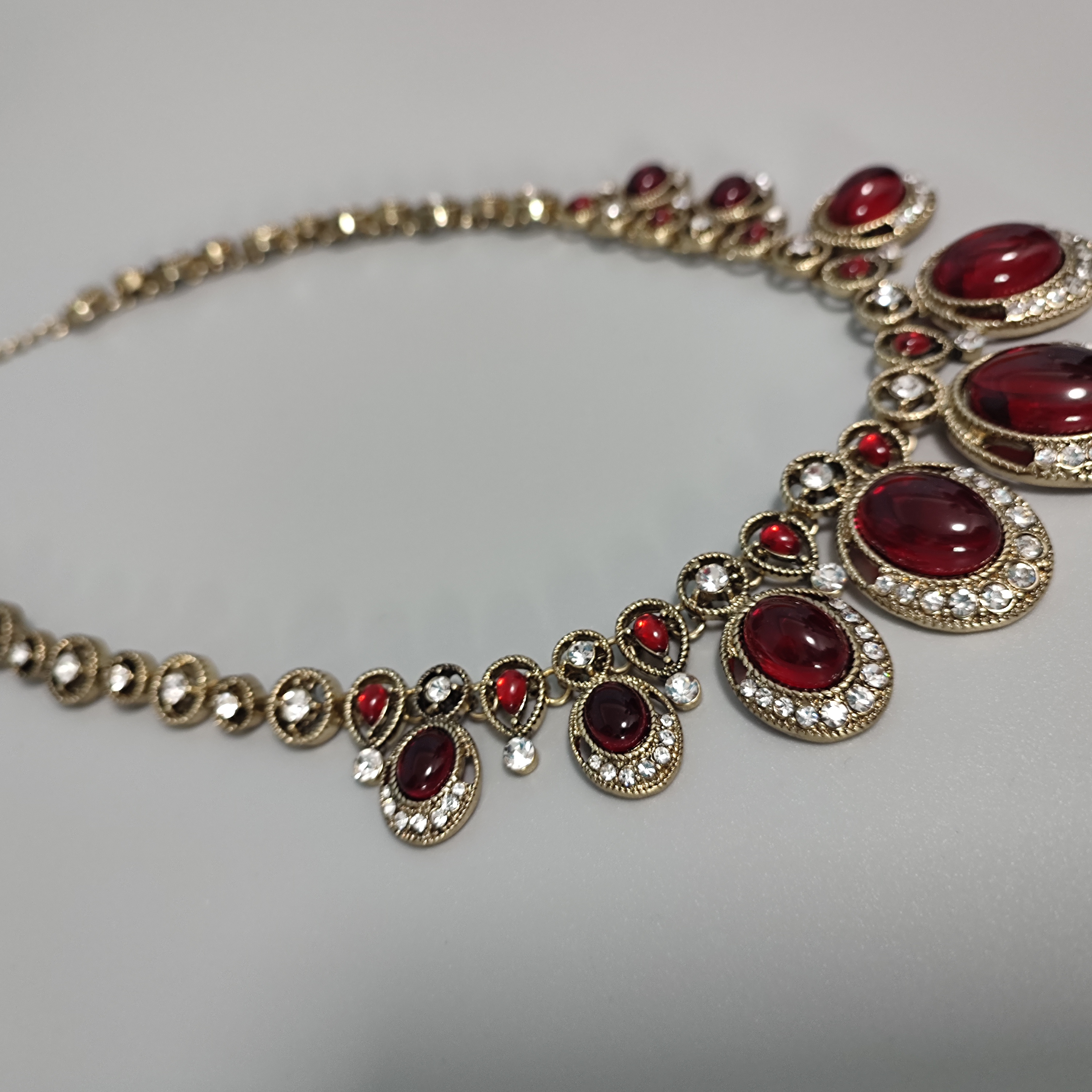 Europe style upgrade necklace & earrings set