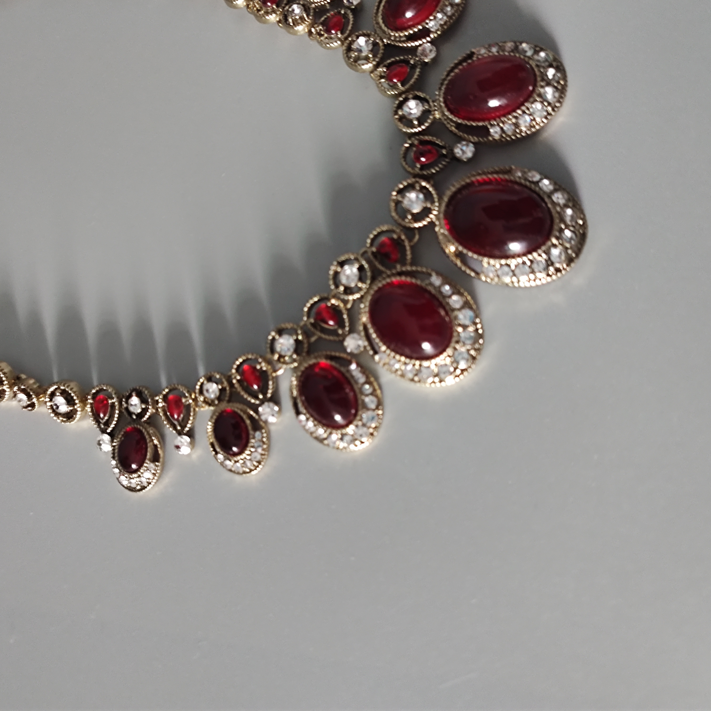 Europe style upgrade necklace & earrings set