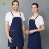 2023 new design apron halter apron for waiter chef housekeeping work