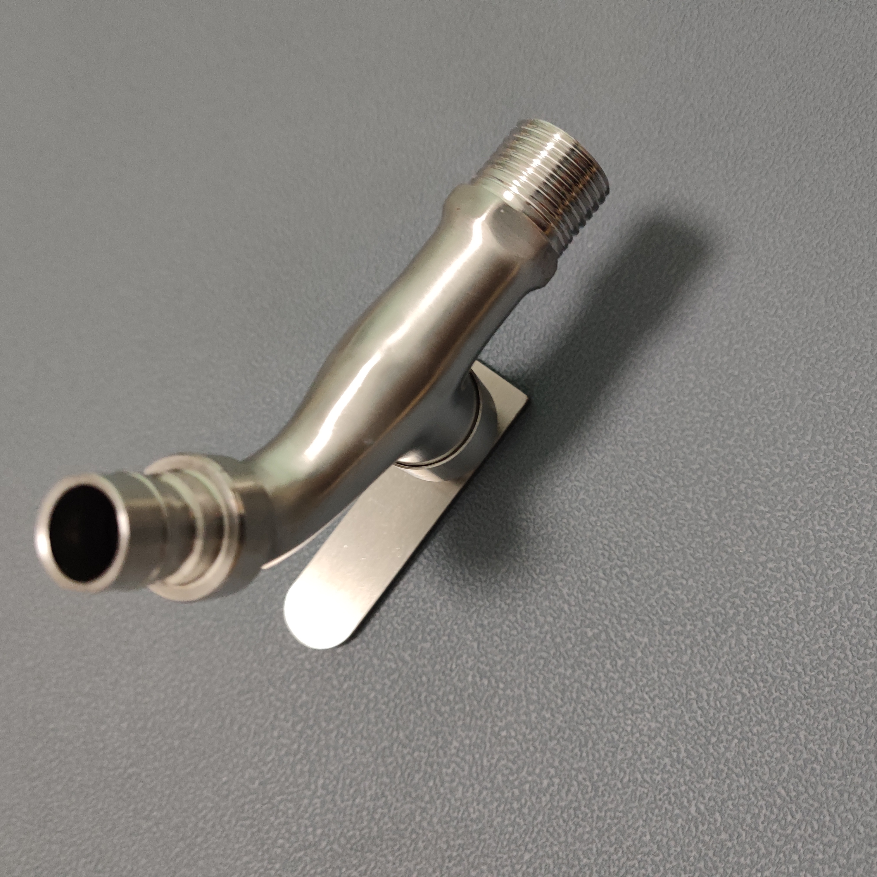 flat handle washing machine using faucet