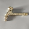 golden plating lengthen retro old style faucet tap Color Color 2