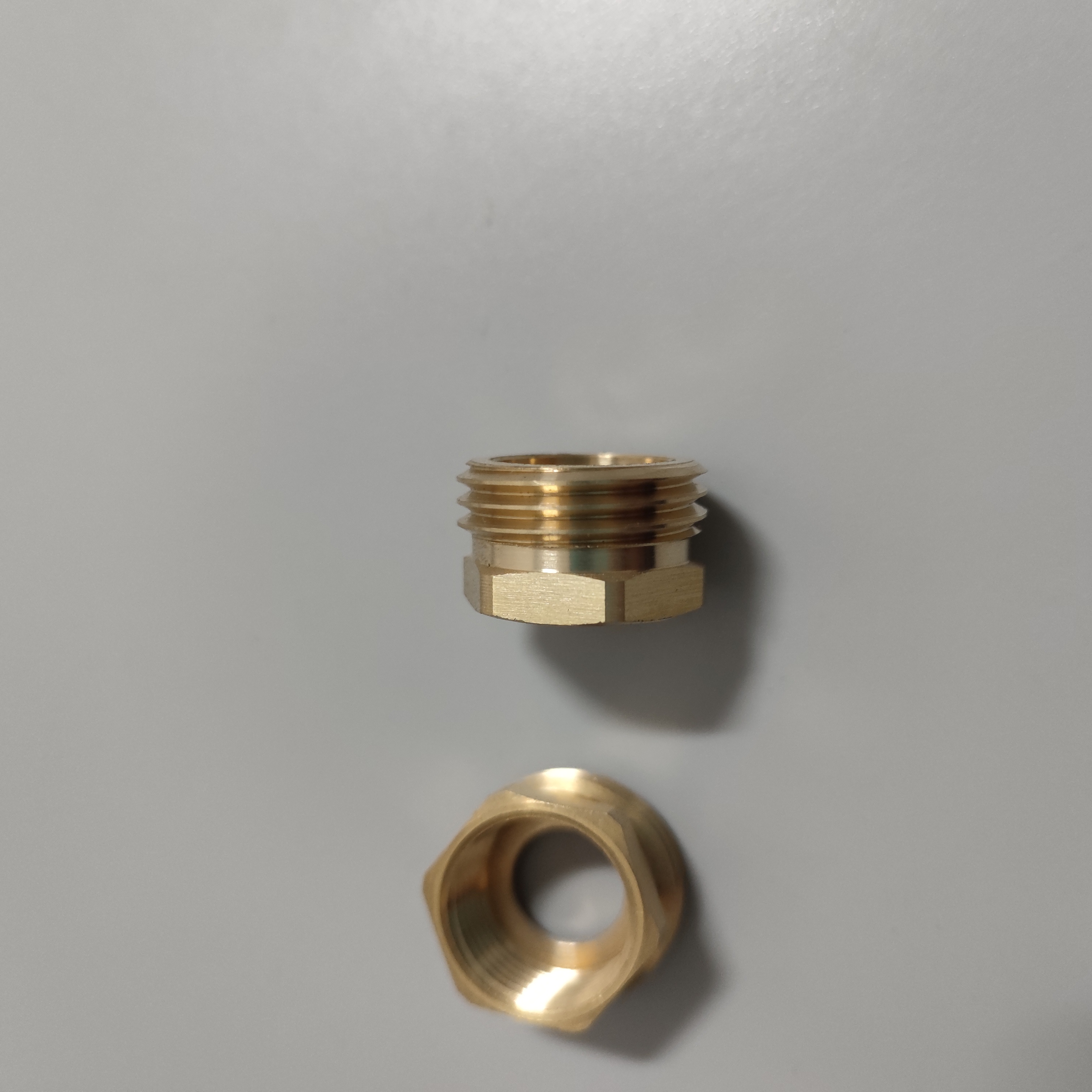brass G1/2 to G3/8 pipe connector adapter customization