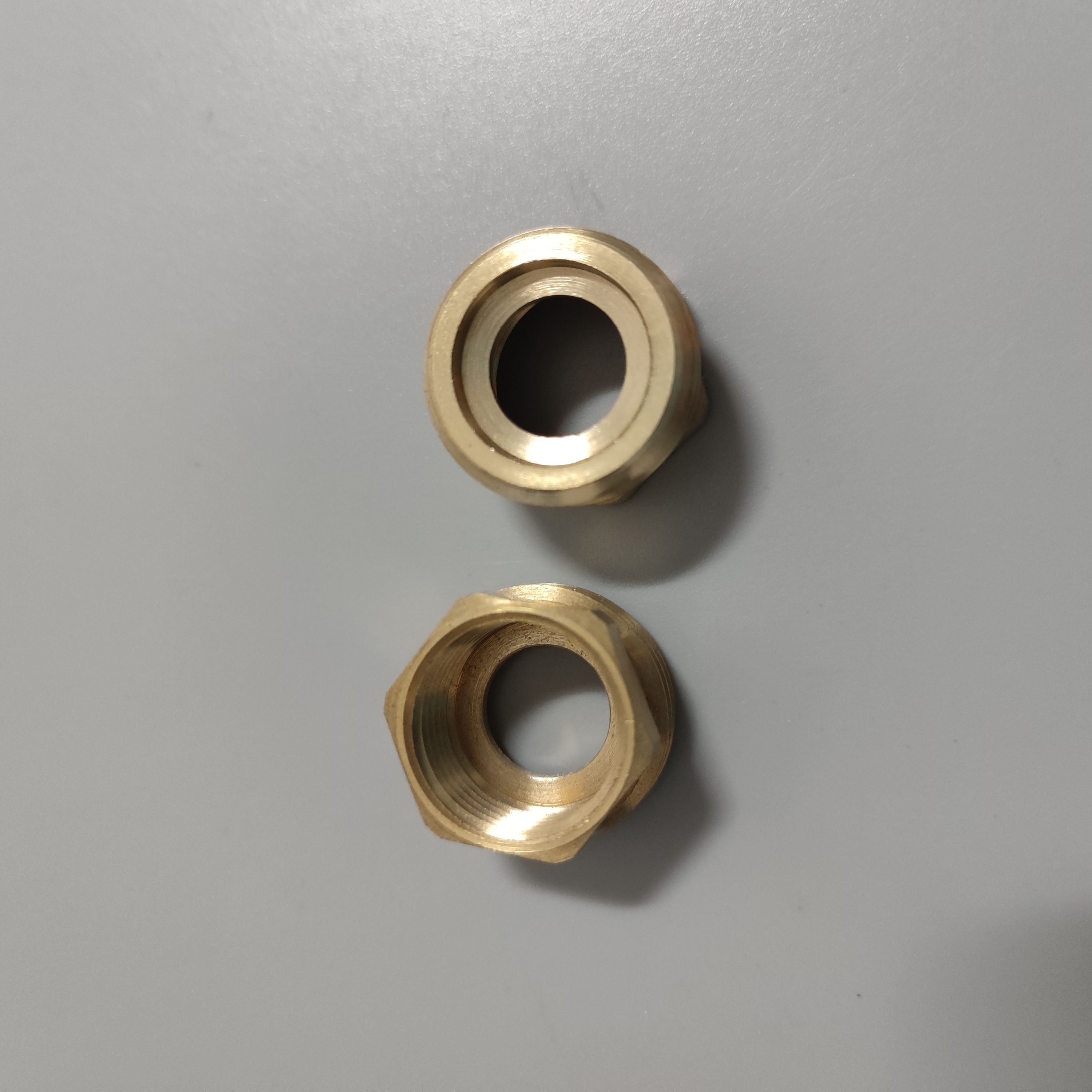 brass G1/2 to G3/8 pipe connector adapter customization